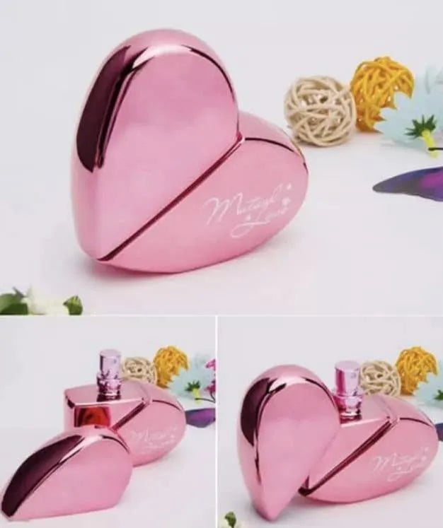 Pink Heart Perfume for Women 24Hr Sweat Resistant Long Lasting