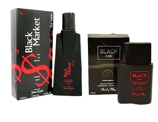 Men Perfume Pack Black Market & Black Car 100ml Each
