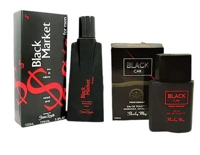 Men Perfume Pack Black Market & Black Car 100ml Each