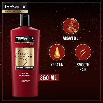 Tresemme Keratin Smooth And Straight Shampoo 360ML